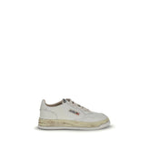 White Leather Sneakers